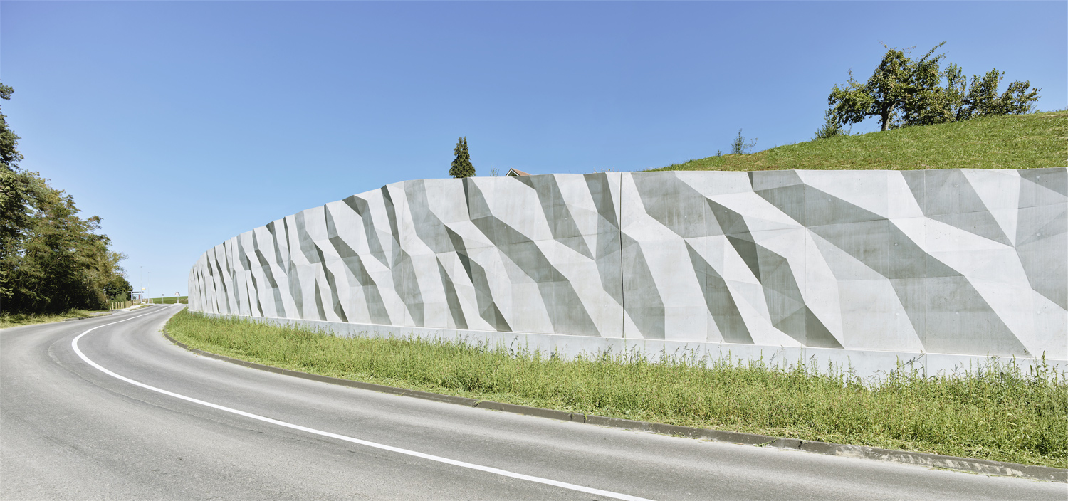 Mur de soutènement - architecture & génie civil - Suisse